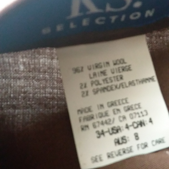 Blu's brown pin striped pant suit - Picture 3 of 8